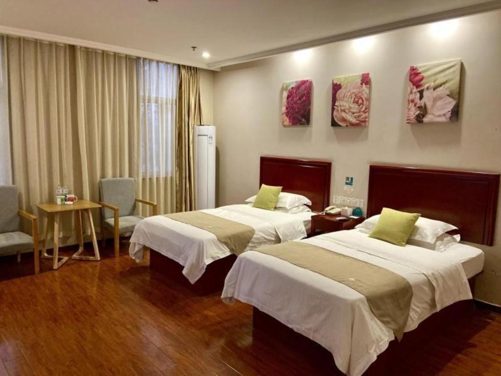 Greentree Inn Shandong Linxi Pingyi Mengyang Road Express Hotel Esterno foto